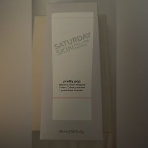 Saturday Skin pretty pop probiotic power whipped cream